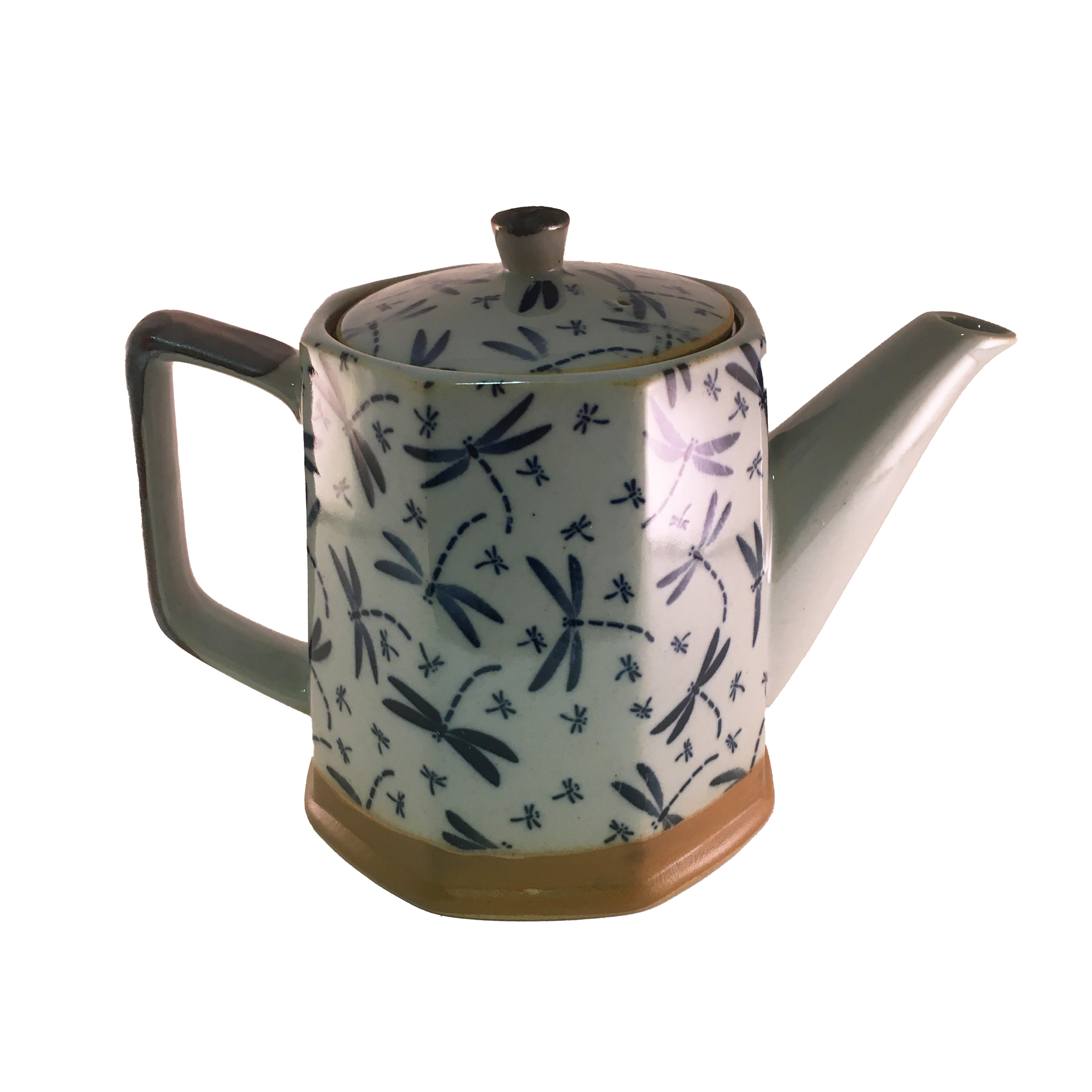 Teapot Blue Dra