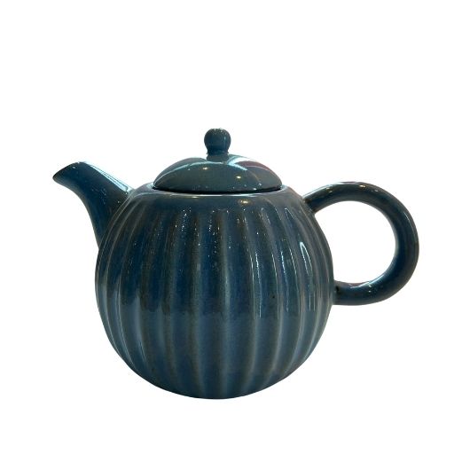 Blue Shell Tea Pot