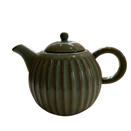 Green Shell Tea Pot