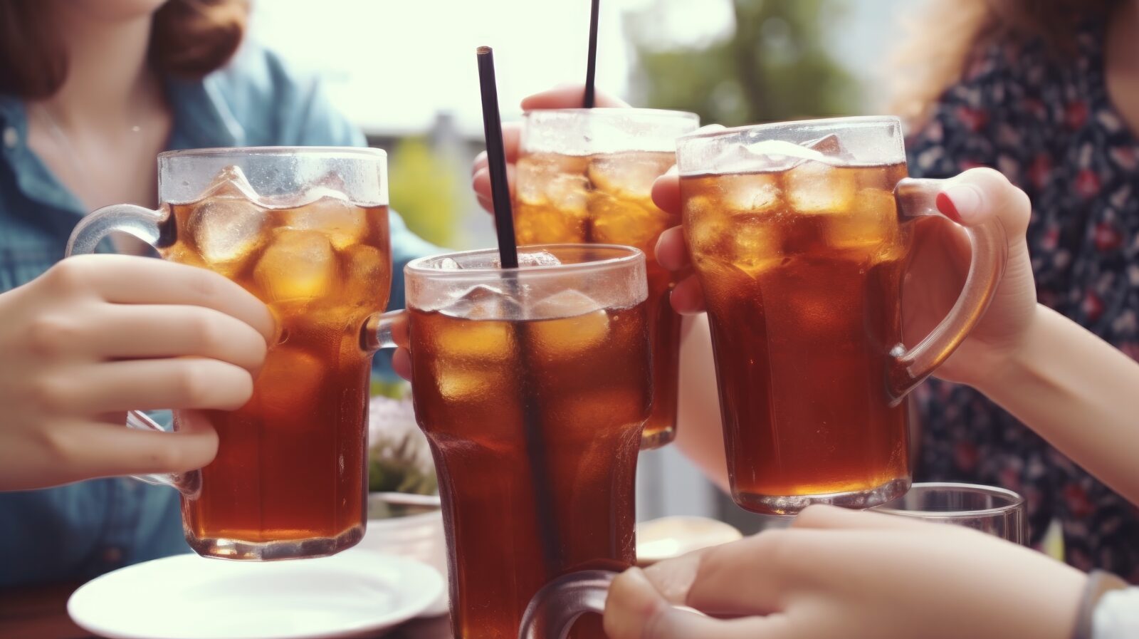 Cold brew iced tea