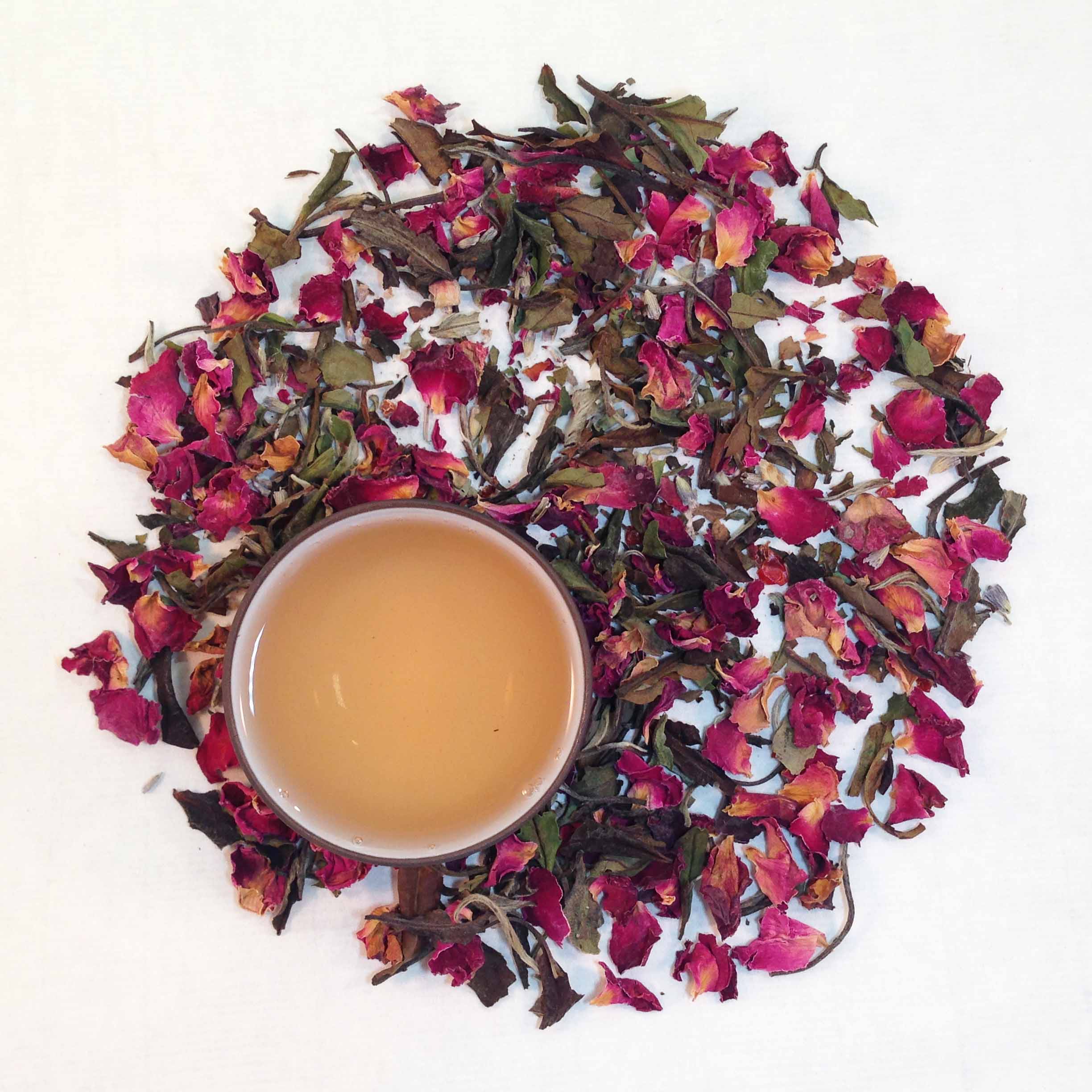 White Rose White Tea from Ku Cha House of Tea, Boulder, Fort