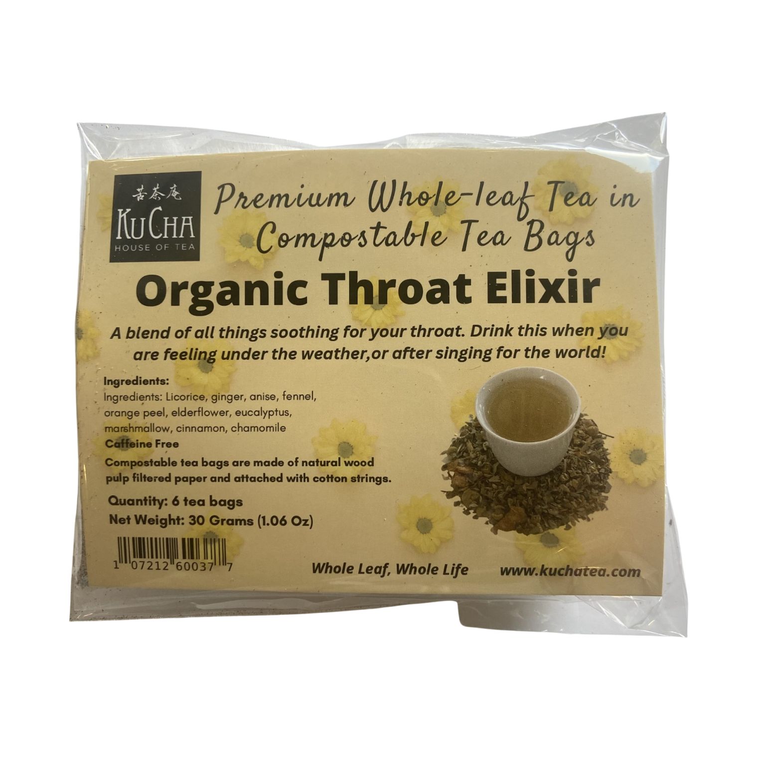Throat Elixir Herbal (Tea Bags)